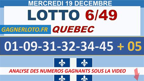 lotto 6/49 québec 49 results history today